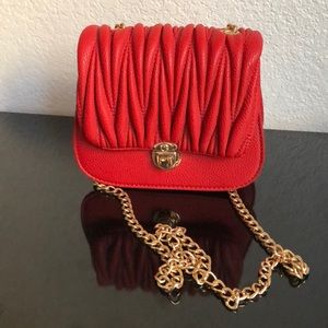 Brand new Olivia miller red crossbody bag
